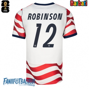 Statele Unite Miles Robinson #12 Tricou Fotbal Replică Mondial 2026 Barbati Acasa